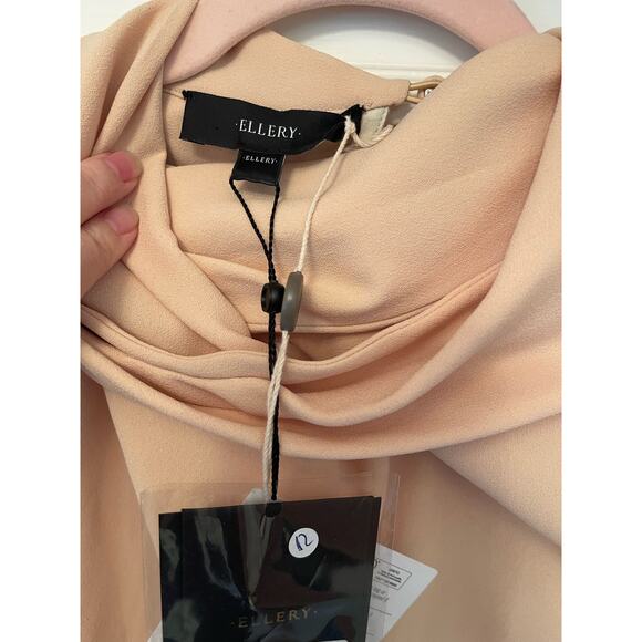 Ellery, Crepe Twist Blouse, NWT, Size: 8 - Picture 5 of 6